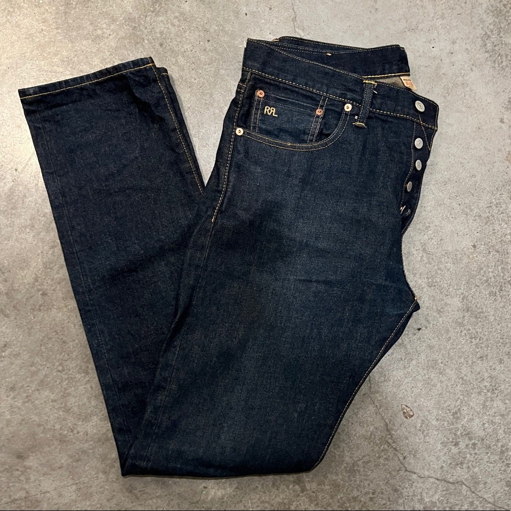 RRL Ralph Lauren Double RL Selvage Jeans 33